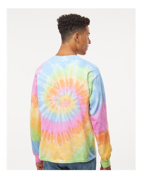 Colortone 2000-Unisex Tie-Dyed Long Sleeve T-Shirt in 