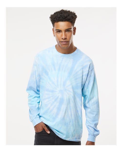 Colortone 2000-Unisex Tie-Dyed Long Sleeve T-Shirt in 