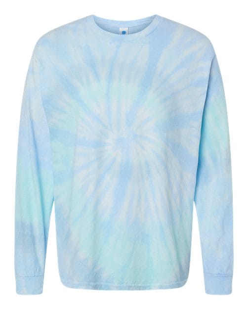 Colortone 2000-Unisex Tie-Dyed Long Sleeve T-Shirt in Lagoon