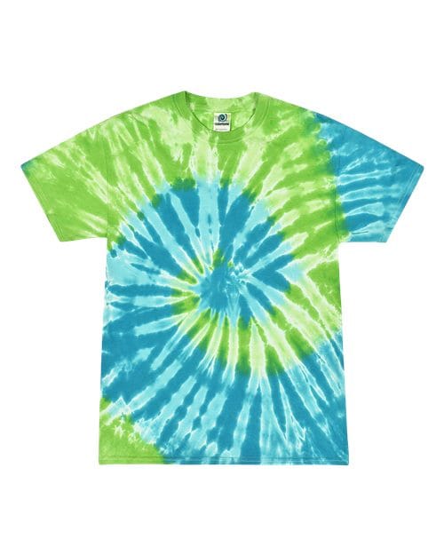 Colortone 1000Y-Youth Multi-Color Tie-Dyed T-Shirt in Saint Lucia