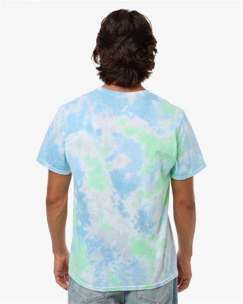 Colortone 1355-Unisex Vintage Tie-Dyed T-Shirt in 