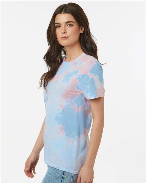 Colortone 1355-Unisex Vintage Tie-Dyed T-Shirt in 