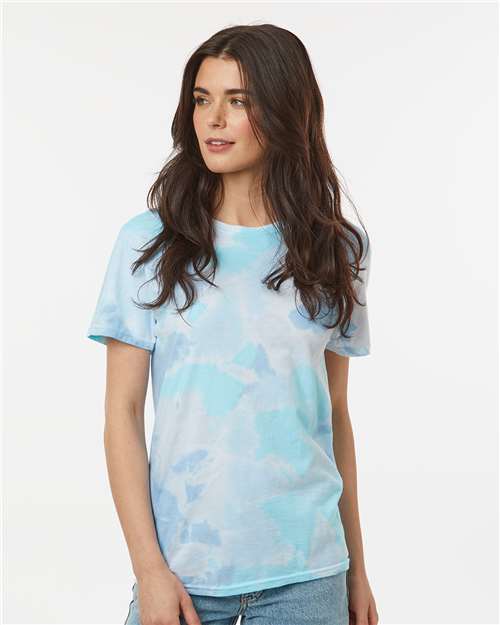 Colortone 1355-Unisex Vintage Tie-Dyed T-Shirt in 