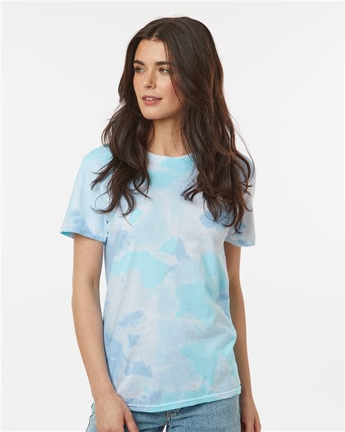 Colortone 1355-Unisex Vintage Tie-Dyed T-Shirt in 