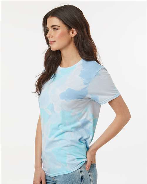 Colortone 1355-Unisex Vintage Tie-Dyed T-Shirt in 
