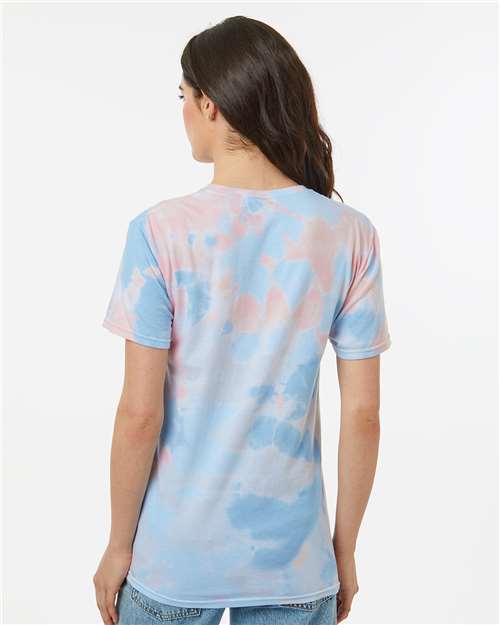Colortone 1355-Unisex Vintage Tie-Dyed T-Shirt in 