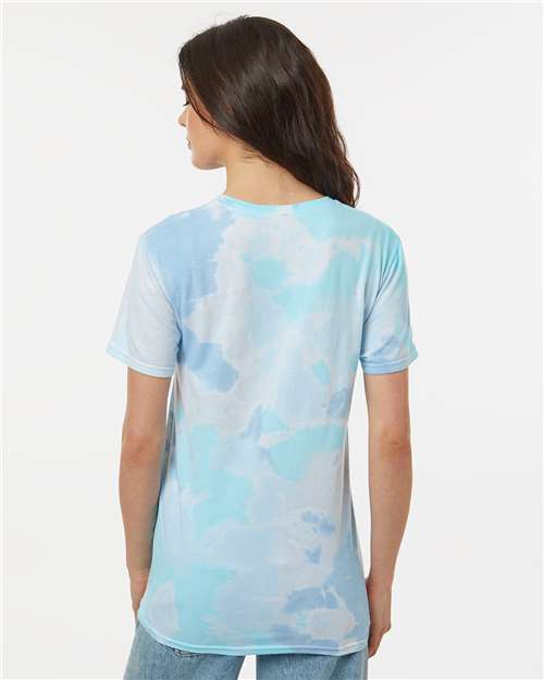 Colortone 1355-Unisex Vintage Tie-Dyed T-Shirt in 