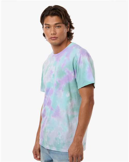 Colortone 1355-Unisex Vintage Tie-Dyed T-Shirt in 