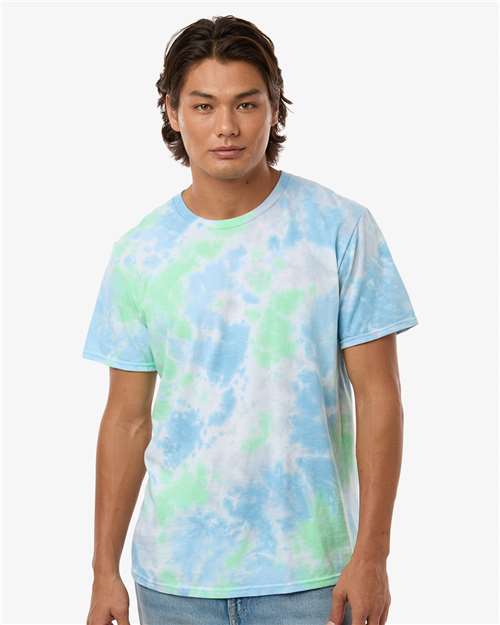 Colortone 1355-Unisex Vintage Tie-Dyed T-Shirt in 