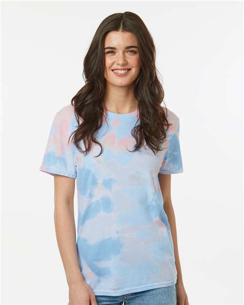 Colortone 1355-Unisex Vintage Tie-Dyed T-Shirt in 