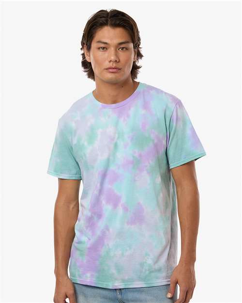 Colortone 1355-Unisex Vintage Tie-Dyed T-Shirt in 