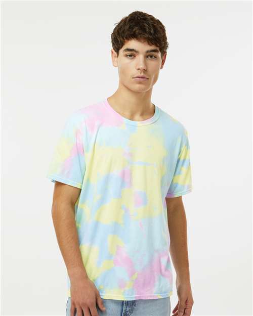 Colortone 1355-Unisex Vintage Tie-Dyed T-Shirt in 