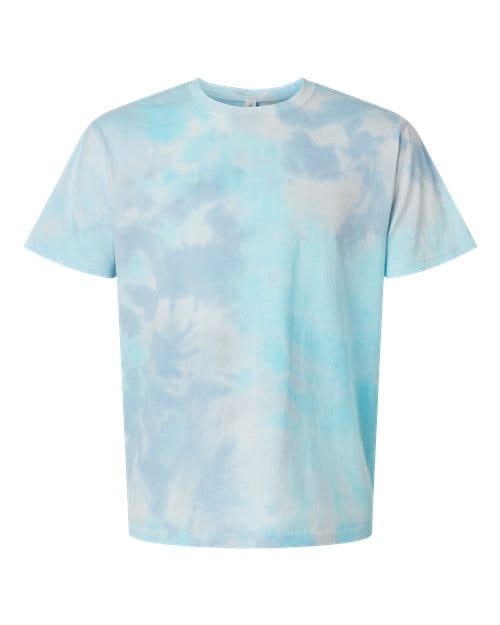 Colortone 1355-Unisex Vintage Tie-Dyed T-Shirt in Breeze