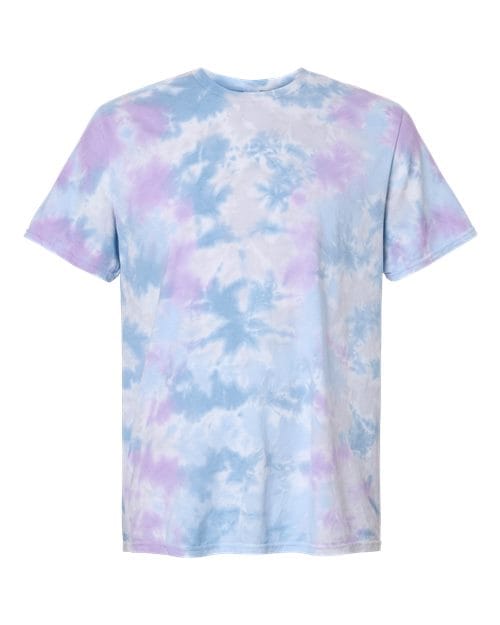 Colortone 1355-Unisex Vintage Tie-Dyed T-Shirt in Dusk