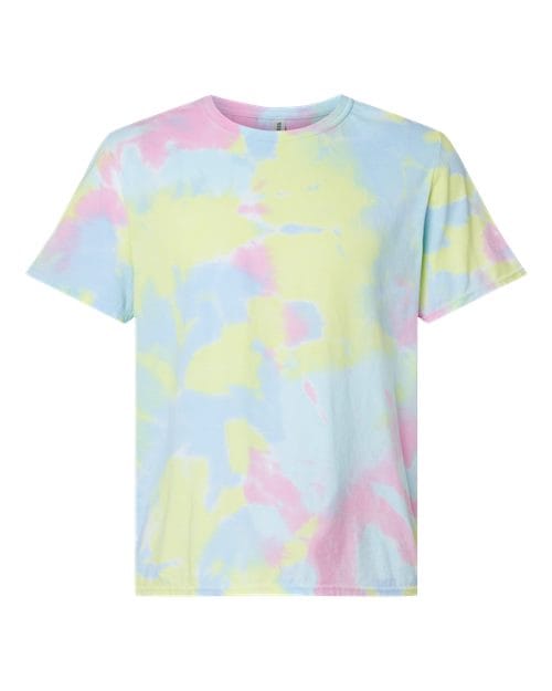 Colortone 1355-Unisex Vintage Tie-Dyed T-Shirt in Reef