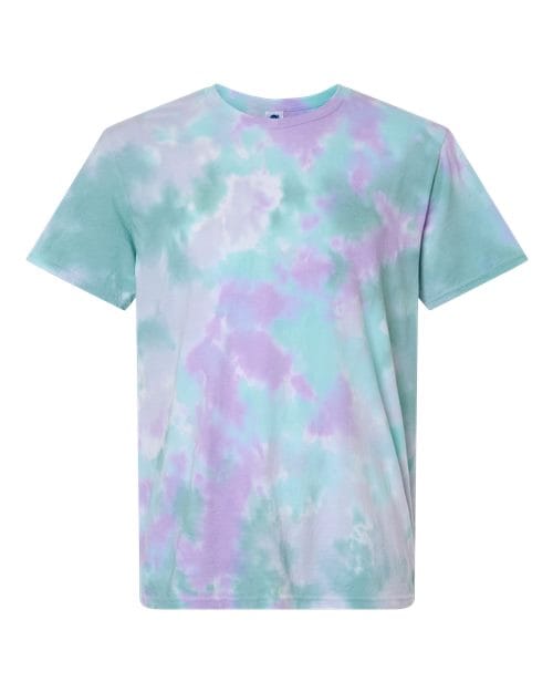 Colortone 1355-Unisex Vintage Tie-Dyed T-Shirt in Siren