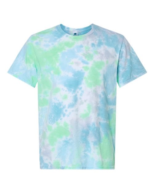 Colortone 1355-Unisex Vintage Tie-Dyed T-Shirt in Wave
