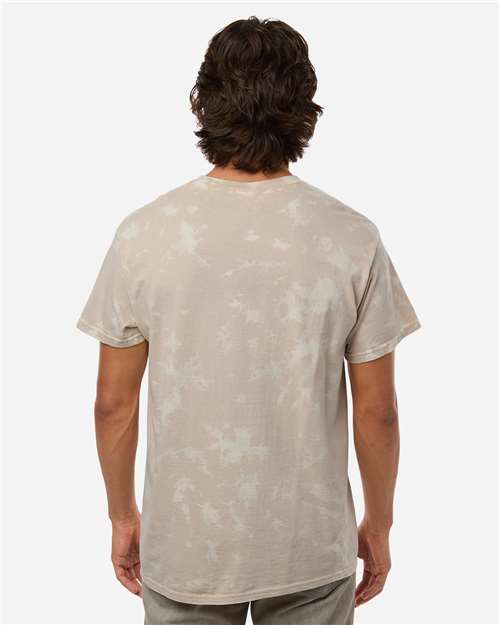 Colortone 1385-Unisex Bleach Out Dyed T-Shirt in 