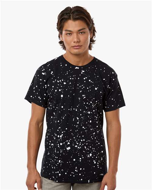 Colortone 1385-Unisex Bleach Out Dyed T-Shirt in 