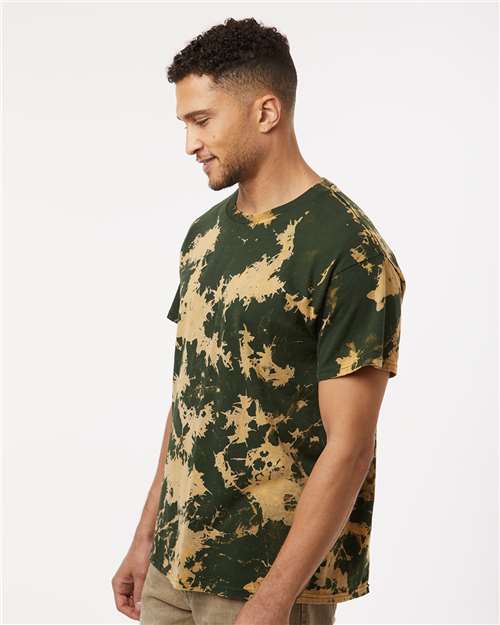 Colortone 1385-Unisex Bleach Out Dyed T-Shirt in 