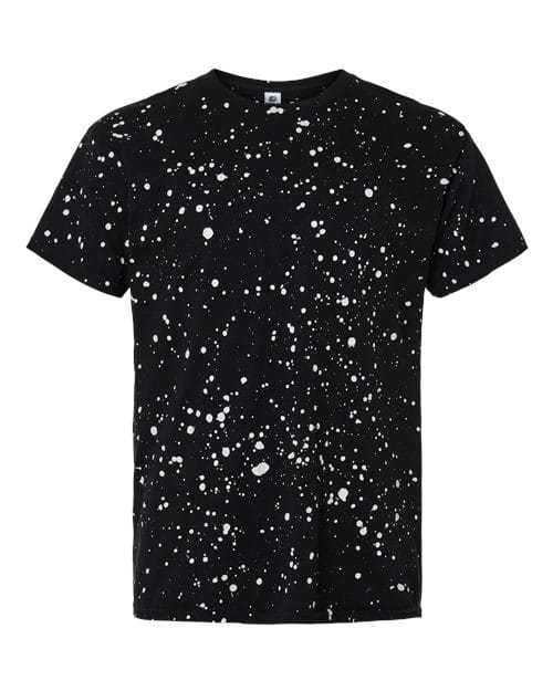 Colortone 1385-Unisex Bleach Out Dyed T-Shirt in Starry Night