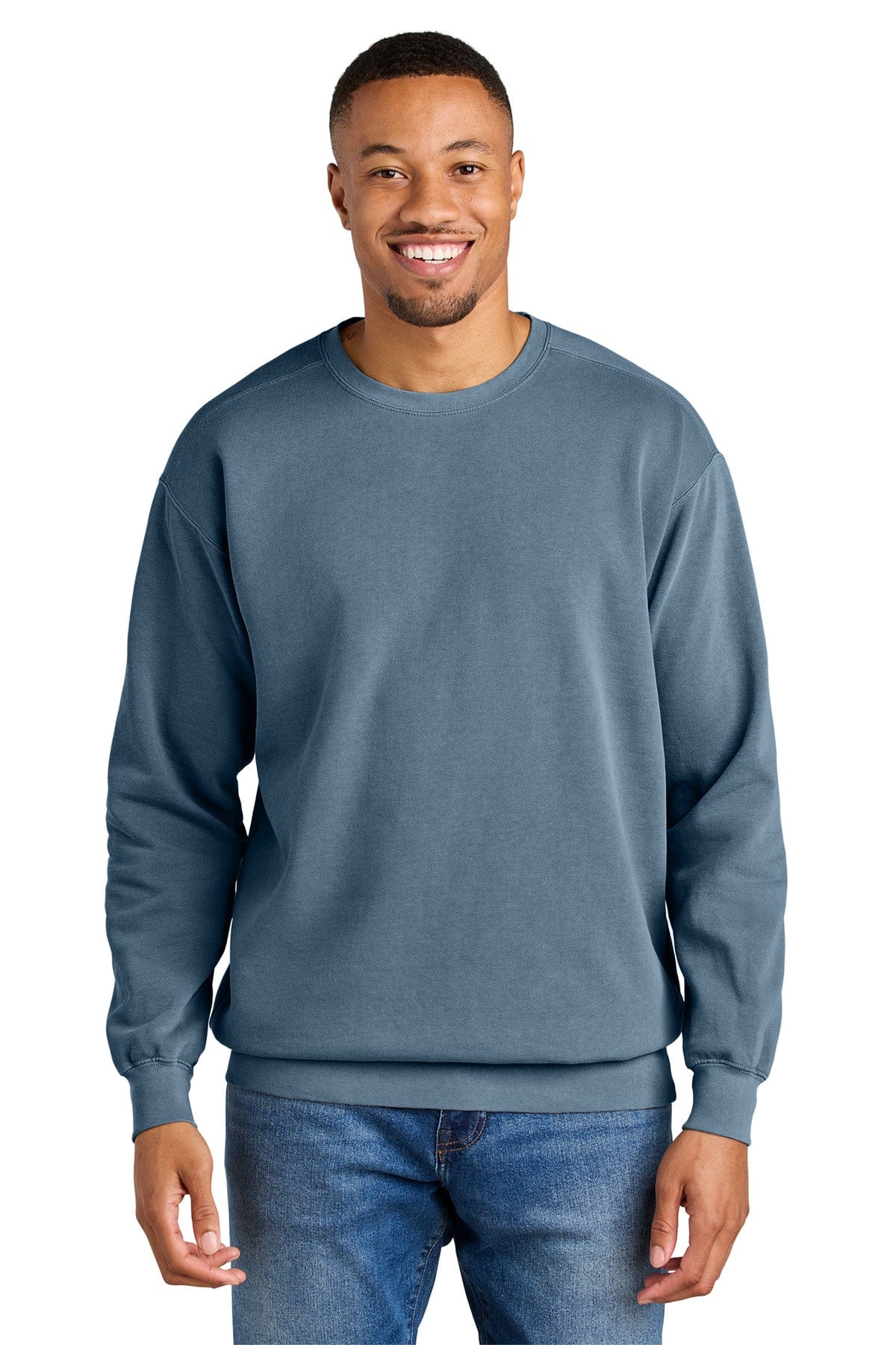 Comfort Colors 1566 S / Blue Jean Comfort Colors 1566 Ring Spun Crewneck Sweatshirt