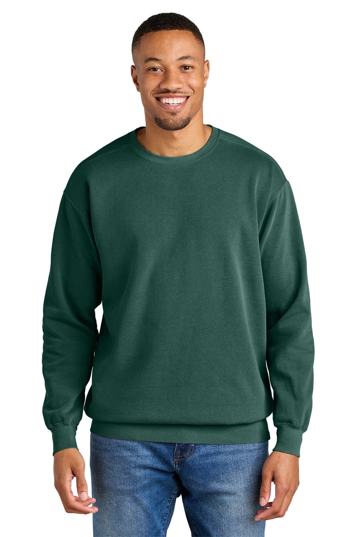 Comfort Colors 1566 S / Blue Spruce Comfort Colors 1566 Ring Spun Crewneck Sweatshirt