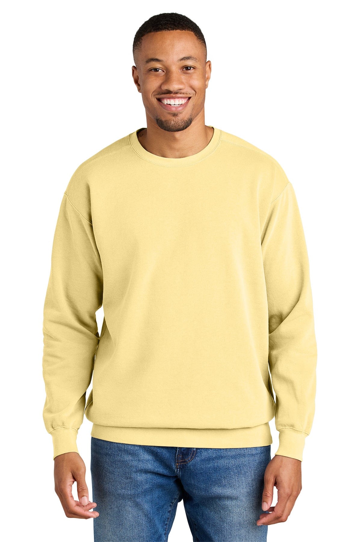 Comfort Colors 1566 S / Butter Comfort Colors 1566 Ring Spun Crewneck Sweatshirt