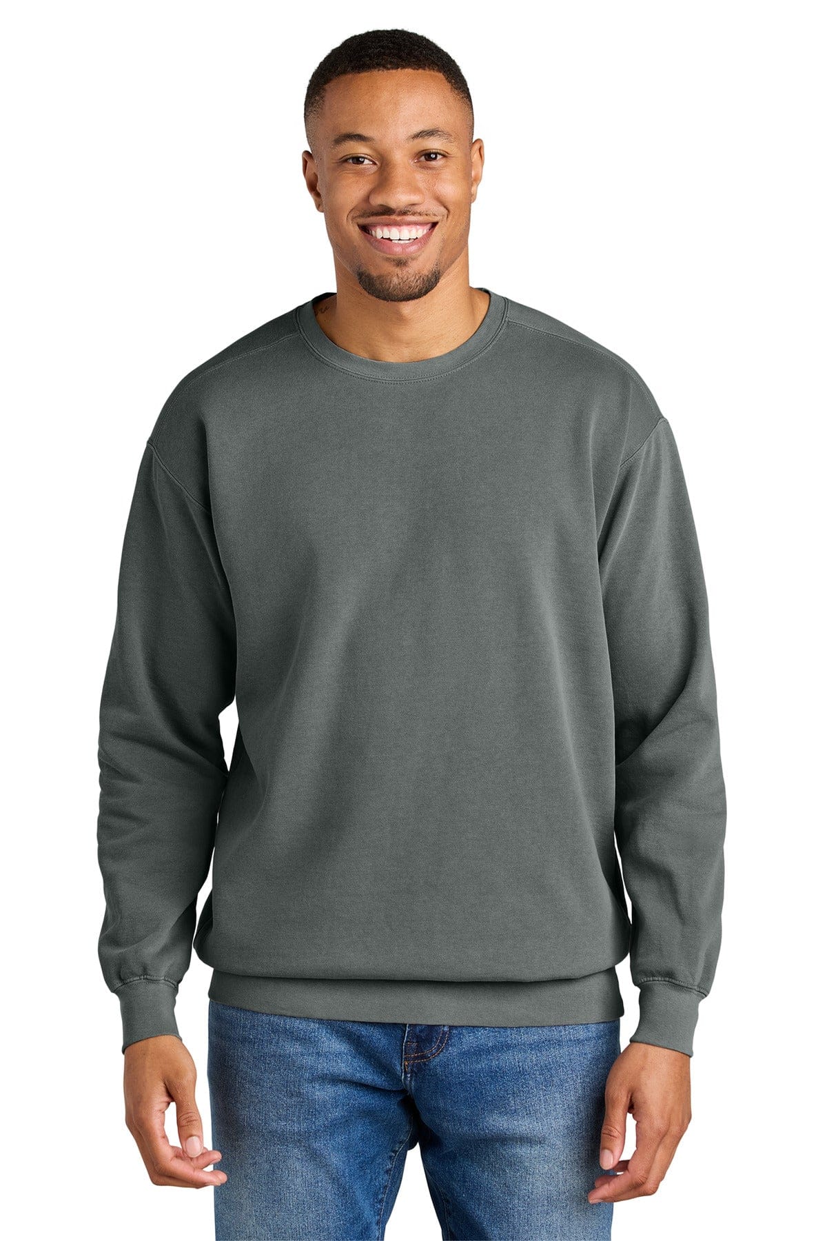 Comfort Colors 1566 S / Grey Comfort Colors 1566 Ring Spun Crewneck Sweatshirt