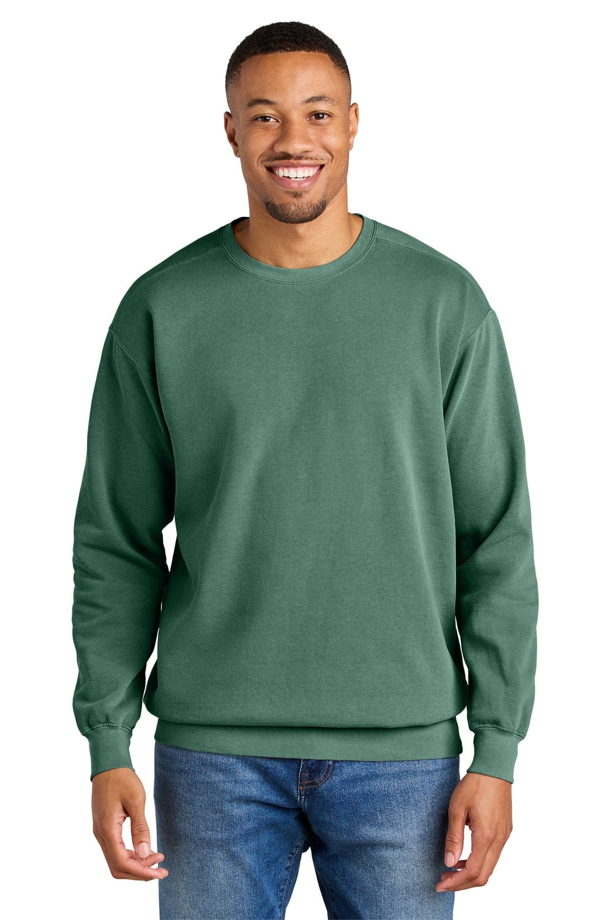 Comfort Colors 1566 S / Light Green Comfort Colors 1566 Ring Spun Crewneck Sweatshirt