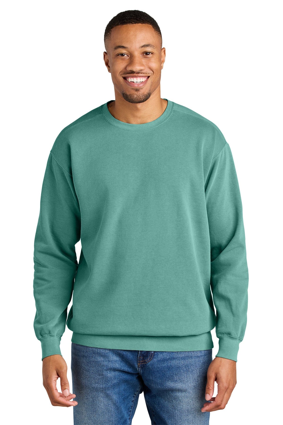 Comfort Colors 1566 S / Seafoam Comfort Colors 1566 Ring Spun Crewneck Sweatshirt