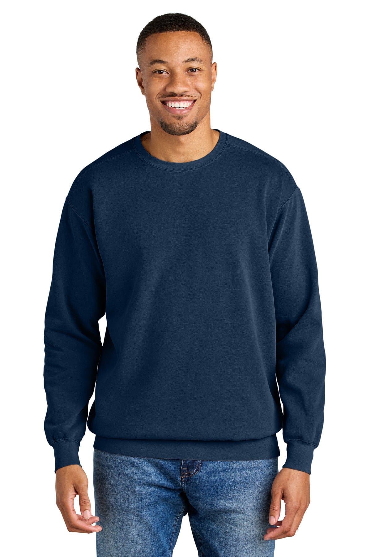 Comfort Colors 1566 S / True Navy Comfort Colors 1566 Ring Spun Crewneck Sweatshirt