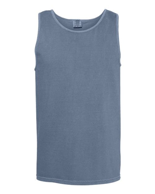 Comfort Colors 2437 S / Blue Jean 9360: Unisex Garment-Dyed Heavyweight Tank Top