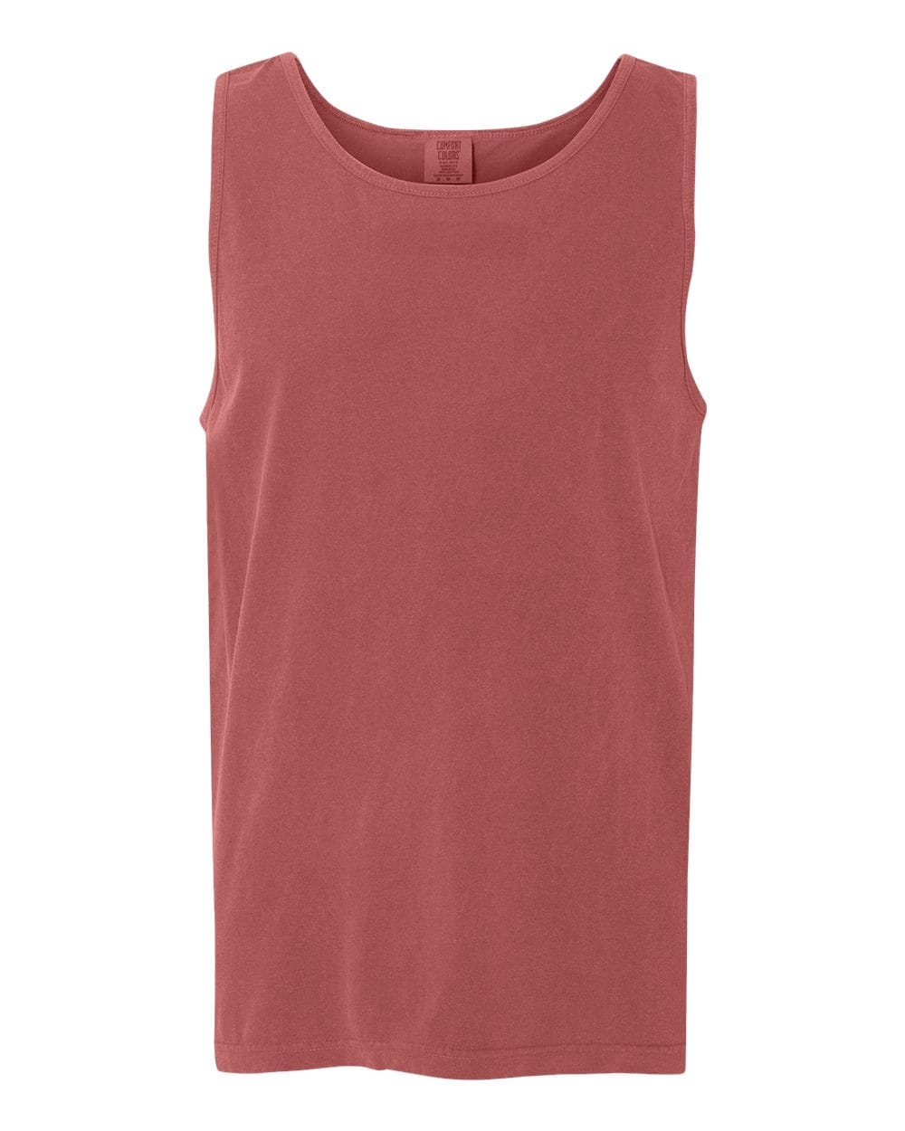 Comfort Colors 2437 S / Brick 9360 Unisex Garment-Dyed Heavyweight Tank Top