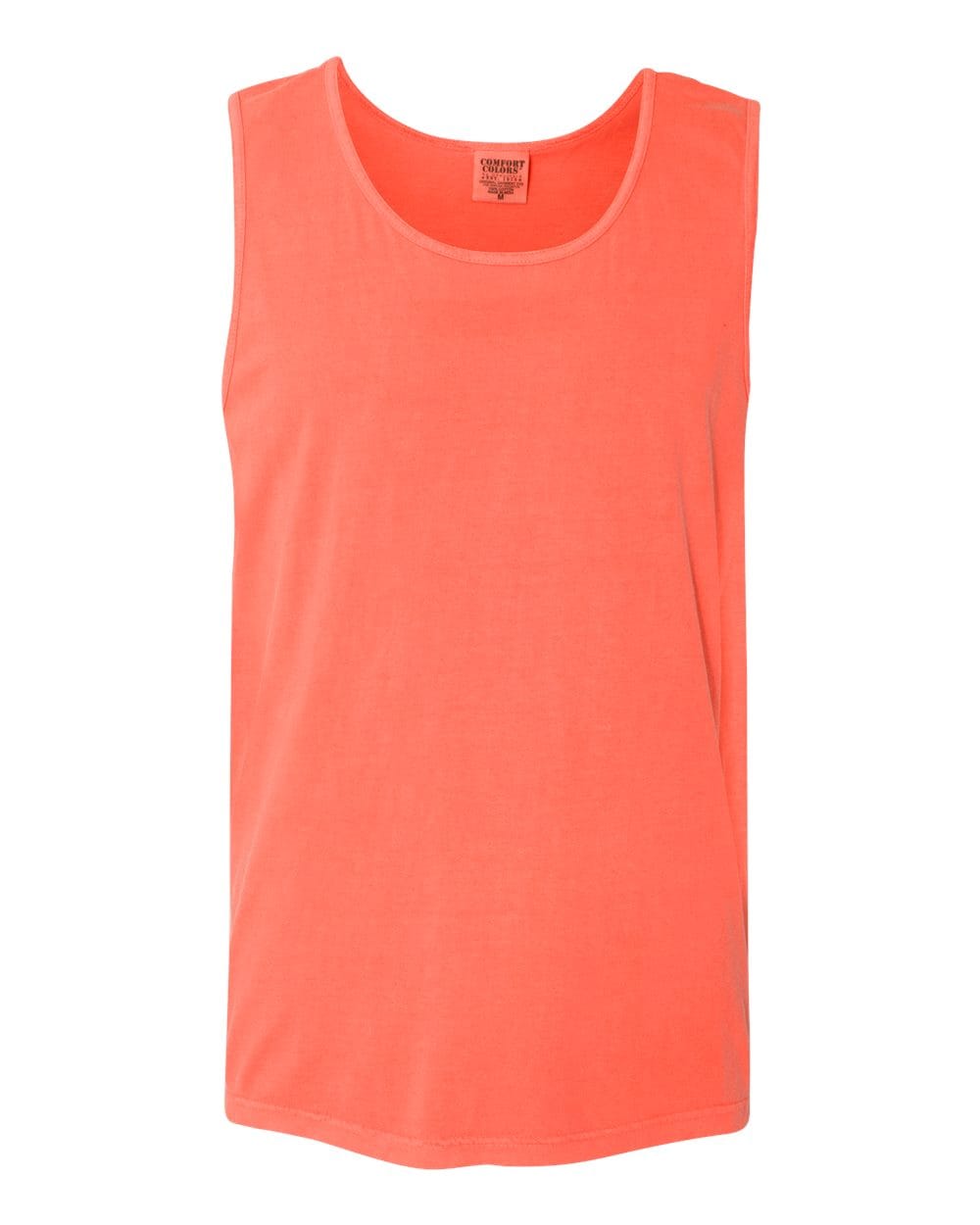 Comfort Colors 2437 S / Bright Salmon 9360 Unisex Garment-Dyed Heavyweight Tank Top