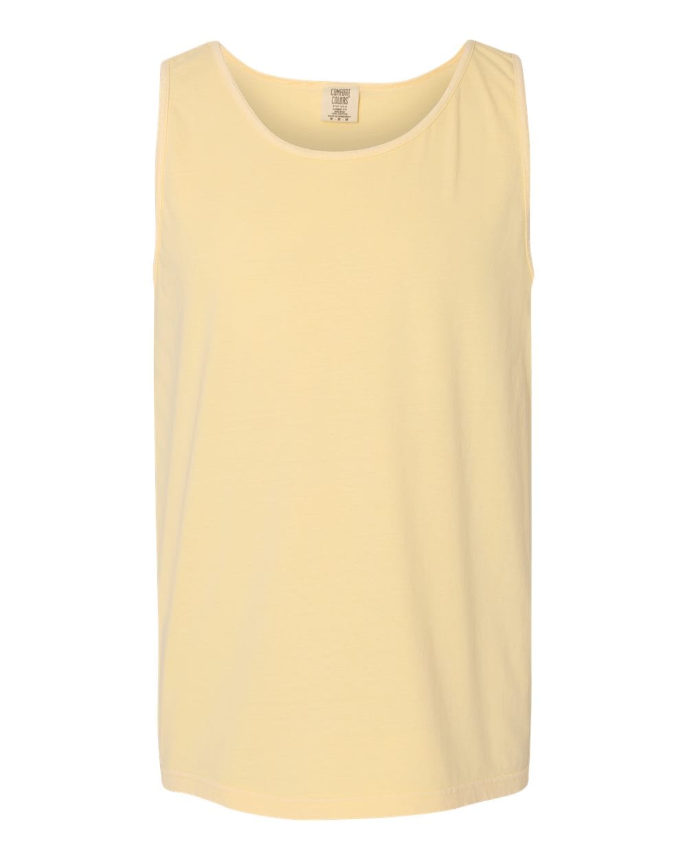 Comfort Colors 2437 S / Butter 9360 Unisex Garment-Dyed Heavyweight Tank Top