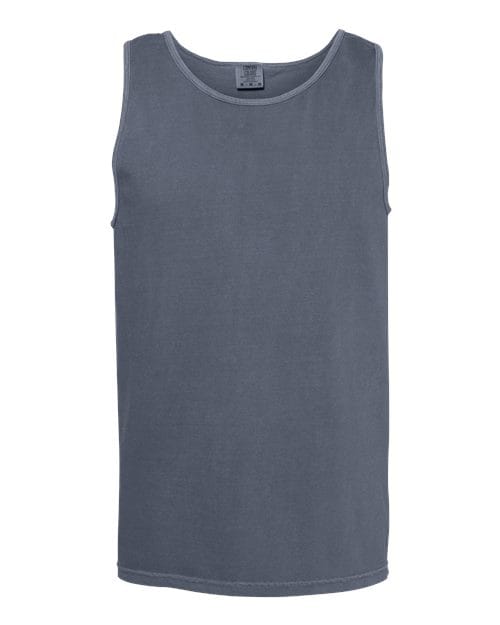 Comfort Colors 2437 S / Denim 9360: Unisex Garment-Dyed Heavyweight Tank Top
