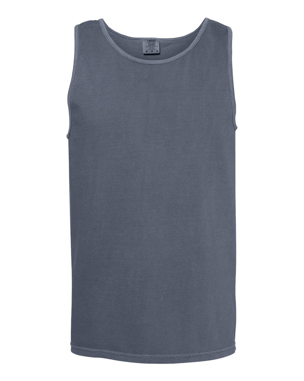 Comfort Colors 2437 S / Denim 9360 Unisex Garment-Dyed Heavyweight Tank Top
