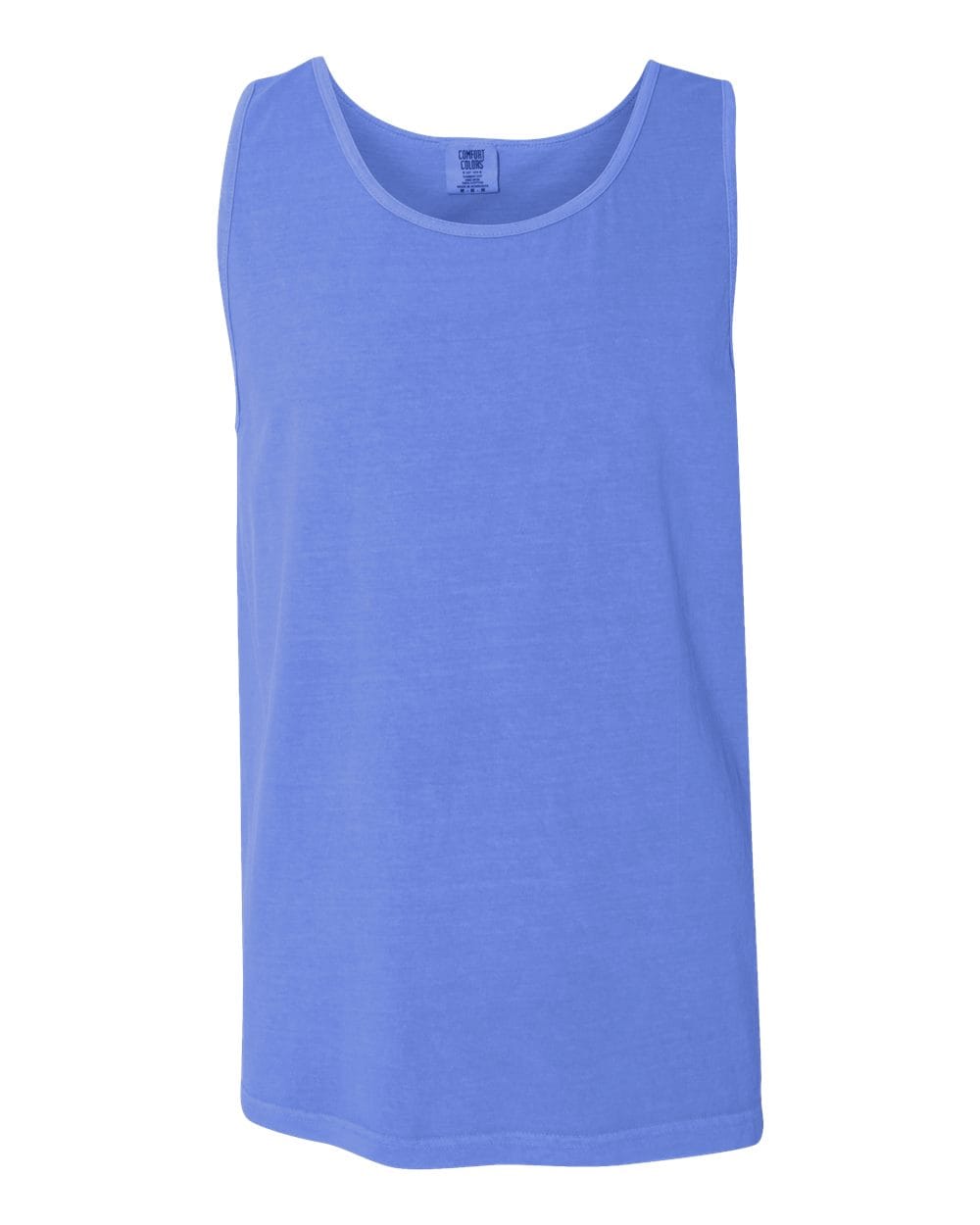 Comfort Colors 2437 S / Flo Blue 9360 Unisex Garment-Dyed Heavyweight Tank Top