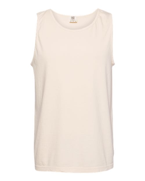 Comfort Colors 2437 S / Ivory 9360: Unisex Garment-Dyed Heavyweight Tank Top