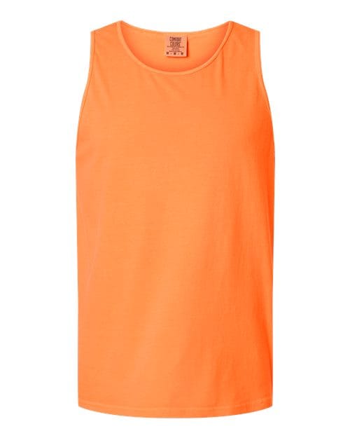 Comfort Colors 2437 S / Melon 9360: Unisex Garment-Dyed Heavyweight Tank Top