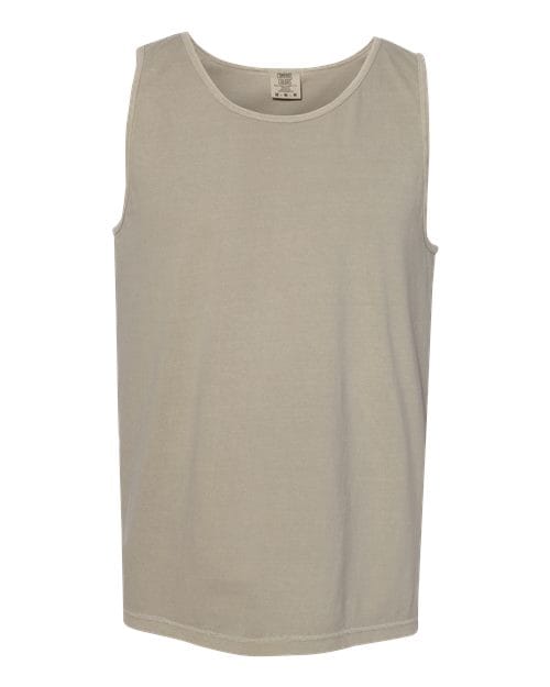 Comfort Colors 2437 S / Sandstone 9360: Unisex Garment-Dyed Heavyweight Tank Top