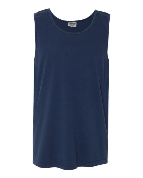 Comfort Colors 2437 S / True Navy 9360: Unisex Garment-Dyed Heavyweight Tank Top