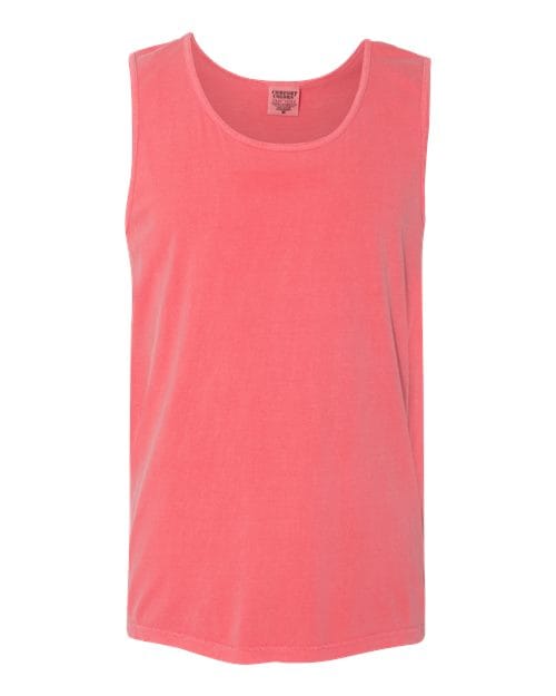 Comfort Colors 2437 S / Watermelon 9360: Unisex Garment-Dyed Heavyweight Tank Top