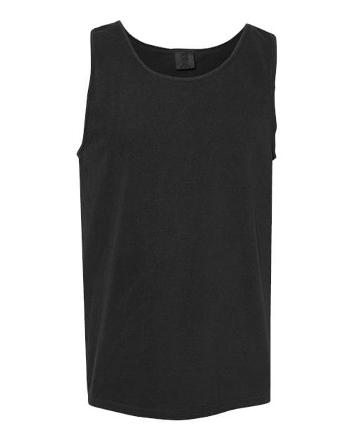 Comfort Colors 2437 XS / Black 9360: Unisex Garment-Dyed Heavyweight Tank Top