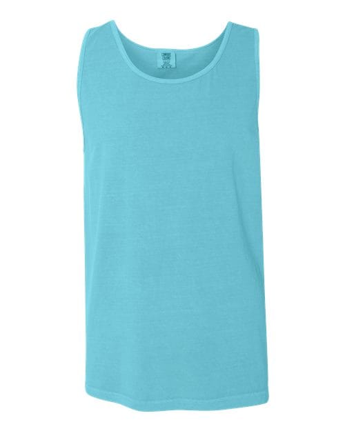 Comfort Colors 2437 XS / Lagoon 9360: Unisex Garment-Dyed Heavyweight Tank Top