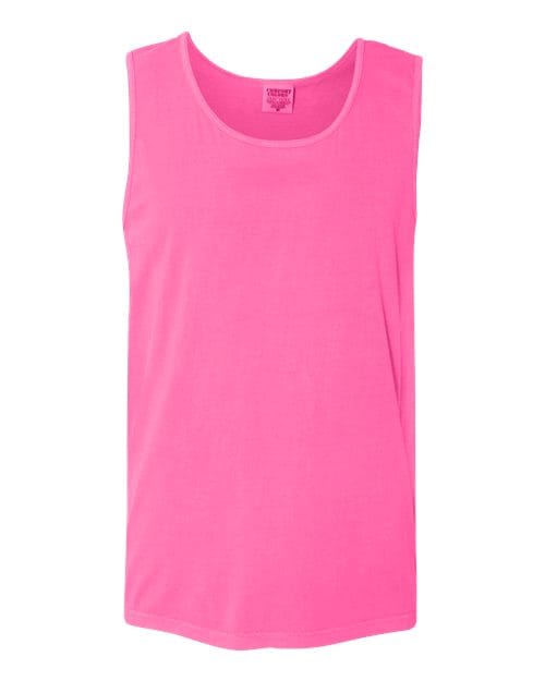 Comfort Colors 2437 XS / Neon Pink 9360: Unisex Garment-Dyed Heavyweight Tank Top