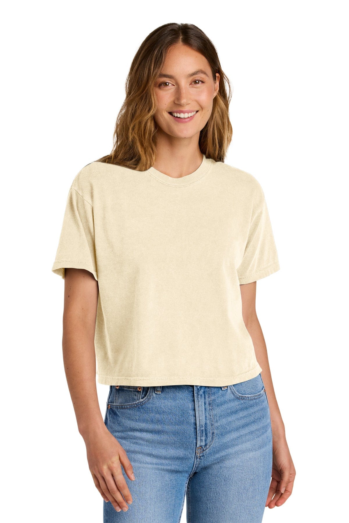 Colors S Comfort Colors 3023CL Women's Heavyweight Boxy Tee | Bulk Apparel ...