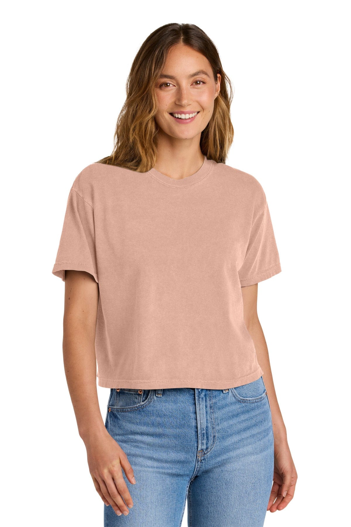 Comfort Colors 3023CL S / Peachy Comfort Colors 3023CL Women's Heavyweight Boxy Tee