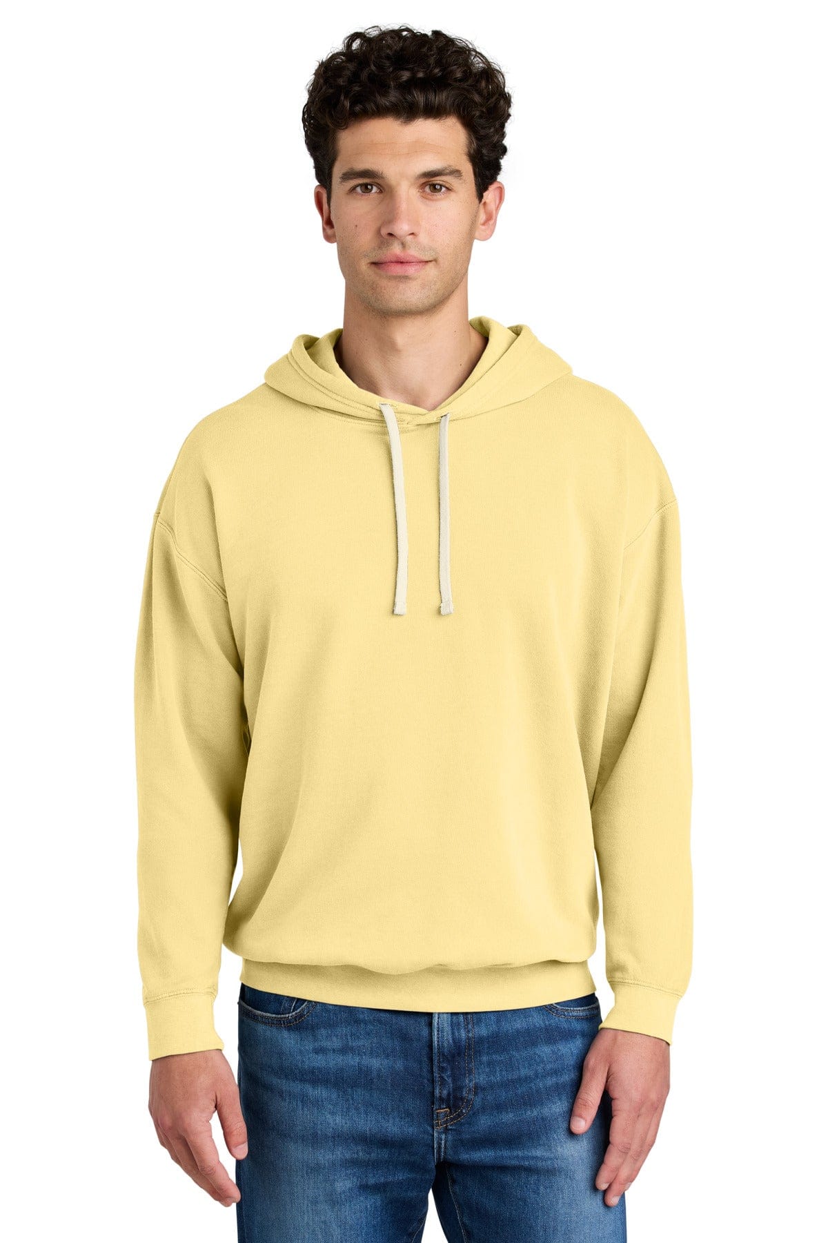 Comfort Colors Sweatshirts/Fleece 2XL / Butter Comfort Colors® Lightweight Hooded Sweatshirt 1467